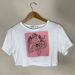 Missguided angel tee